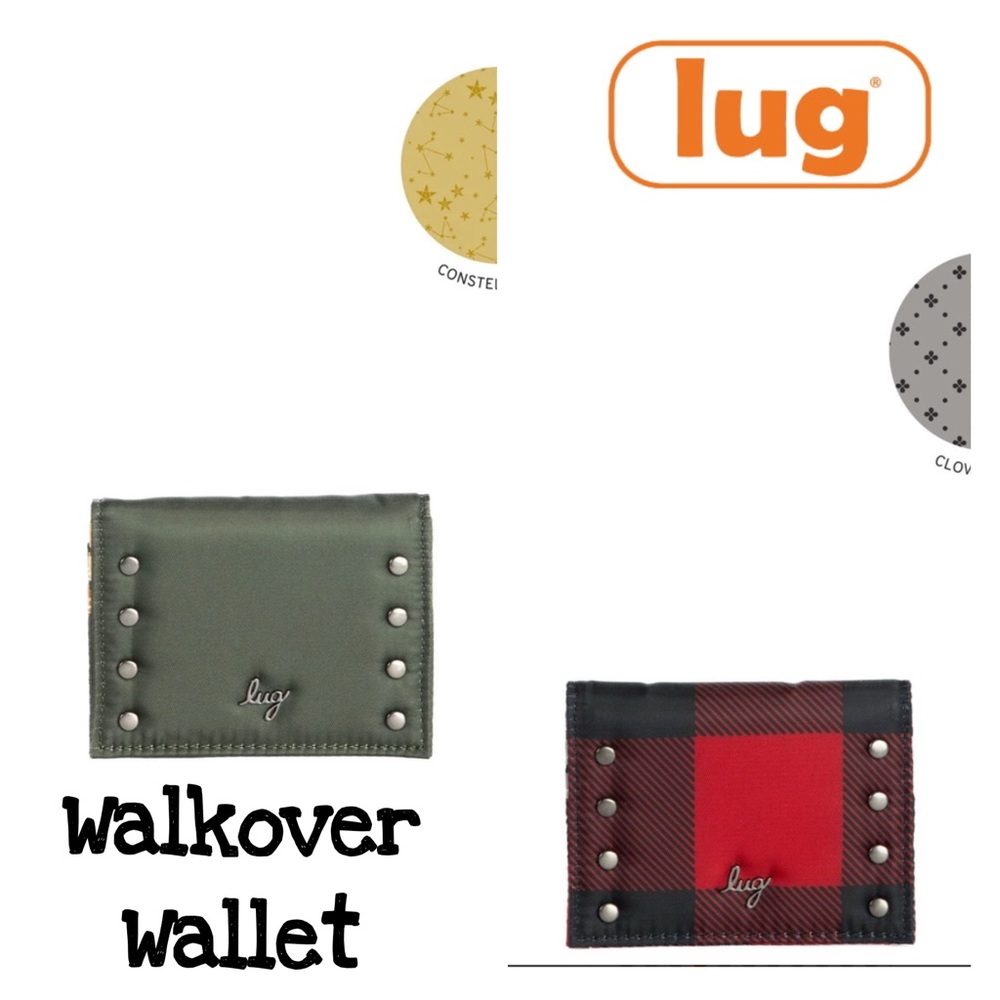 Lug Walkover RFID Wallet NWT